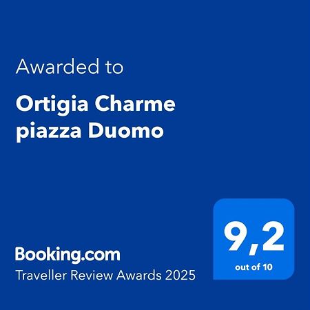 Ortigia Charme Piazza Duomo Διαμέρισμα Συρακούσες Εξωτερικό φωτογραφία